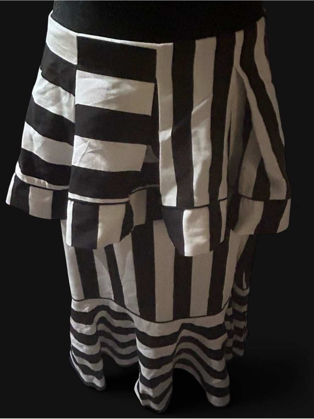 FARM Rio Mixed Stripes Midi Skirt- brand new with tags! - Picture 3 of 7